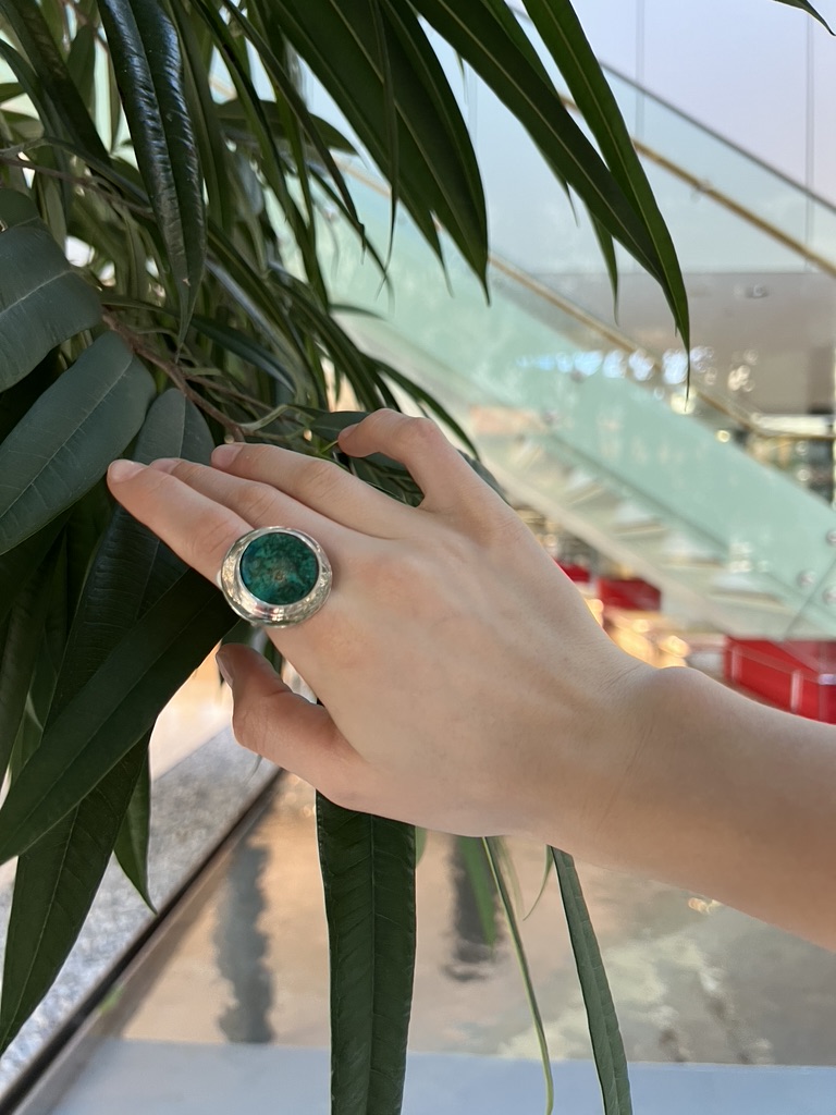 Chrysocolle ring