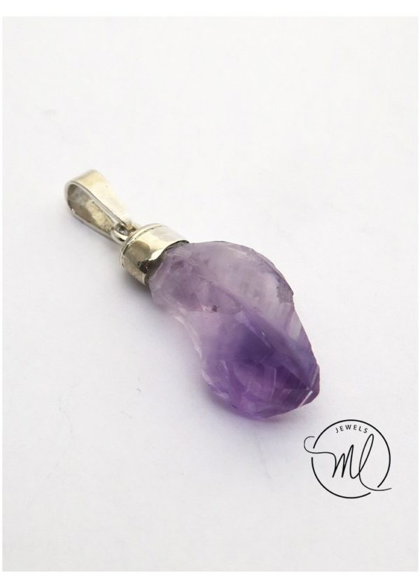 Druzy Amethyst Pendant