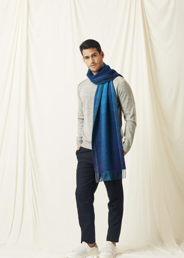Blue Scarf