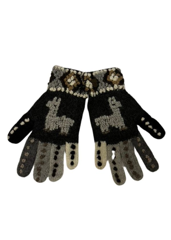 Llama Alpaca Gloves 1