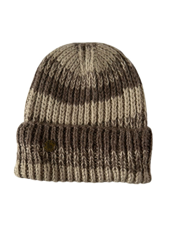 CHUNKY BEANIE Suisse - Mütze - Taupe & Beige