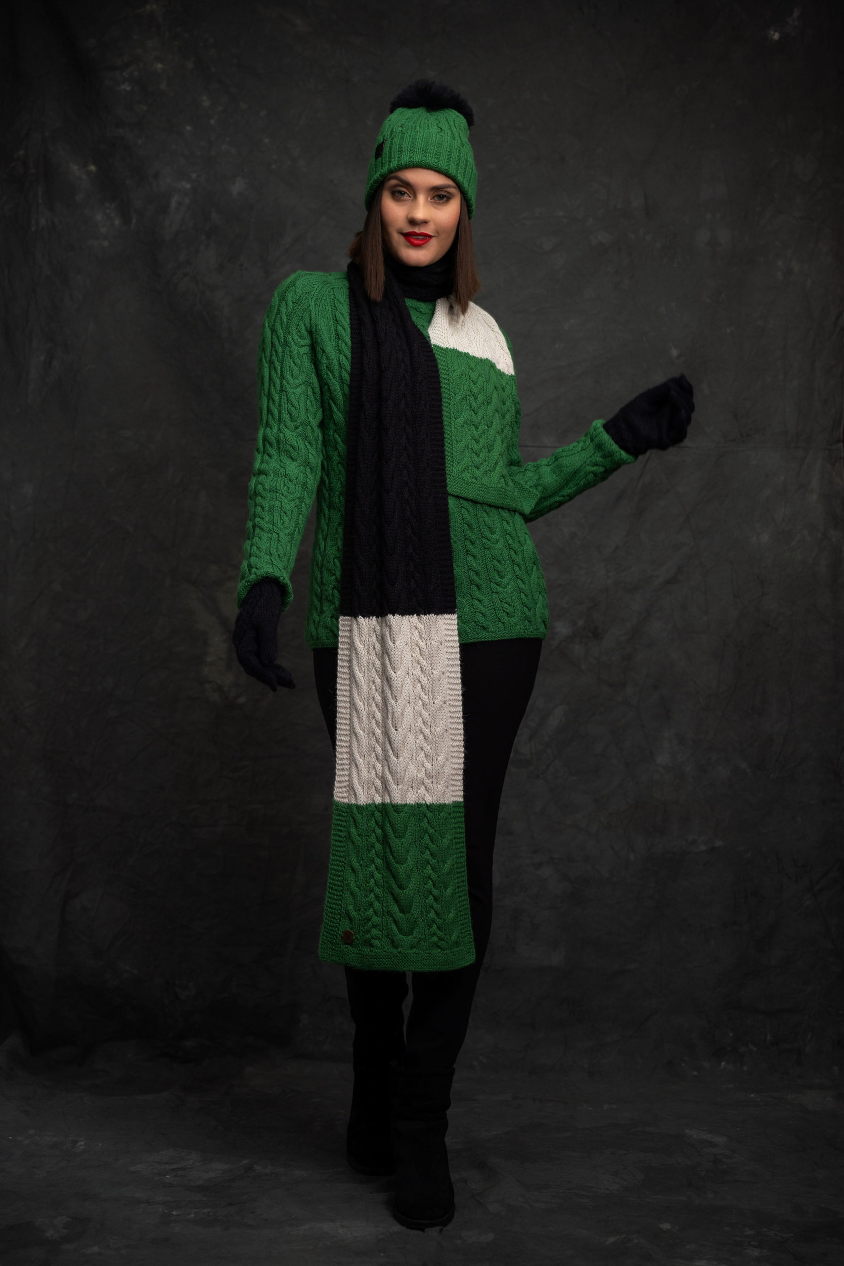Hand Made scarf "The Ecologist"